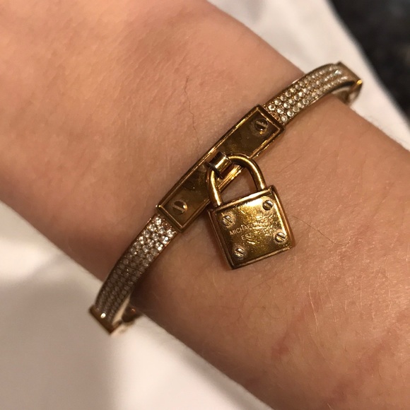 Michael Kors Rose Gold Bangle - Picture 2 of 5